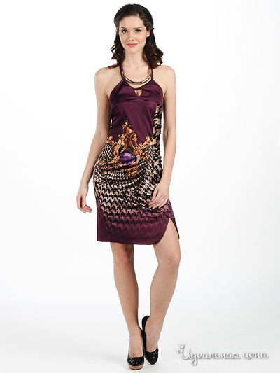 Платье Мультибренд, цвет цвет винный