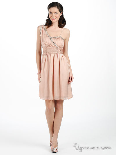 Платье Мультибренд, цвет цвет кремовый