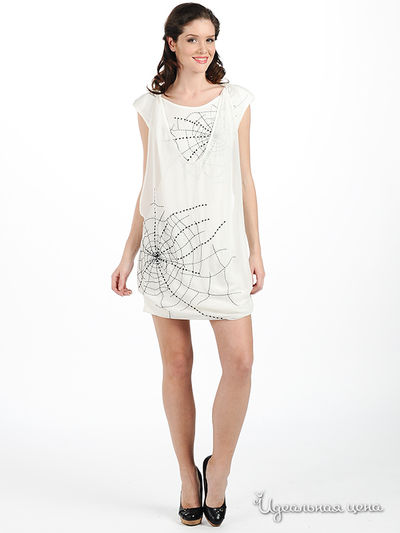 Платье Мультибренд, цвет цвет белый