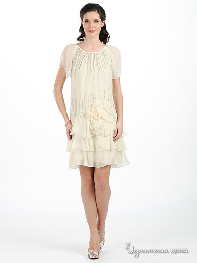 Платье Мультибренд, цвет цвет молочный