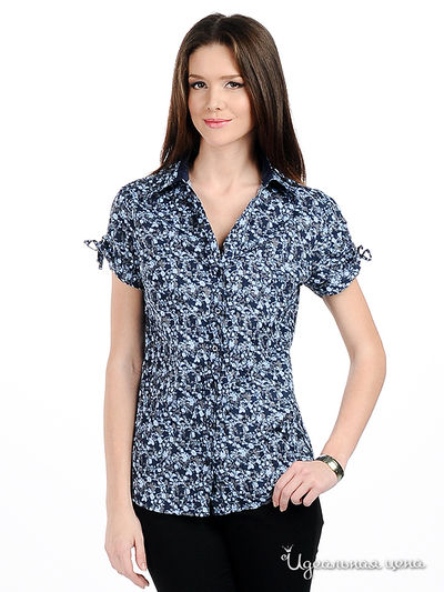 Блуза Just Valeri, цвет цвет синий