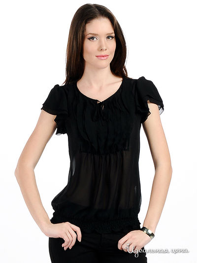 Блуза Just Valeri, цвет цвет черный