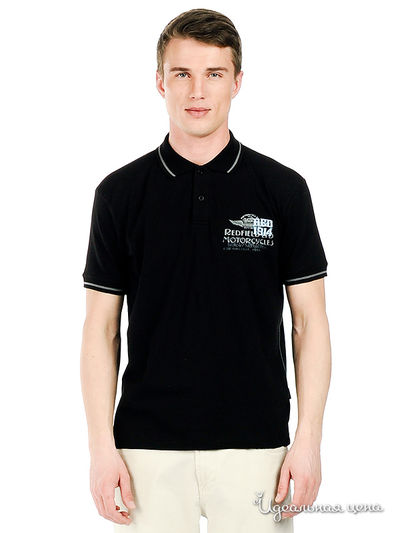 Футболка-поло Pezzo, цвет цвет черный