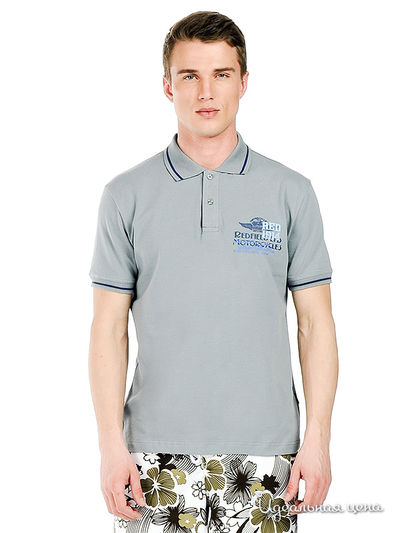 Футболка-поло Pezzo, цвет цвет серый