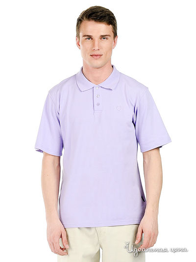 Футболка-поло Pezzo, цвет цвет сиреневый