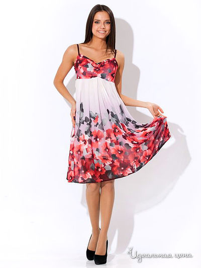 Сарафан Remix, цвет цвет красный / белый