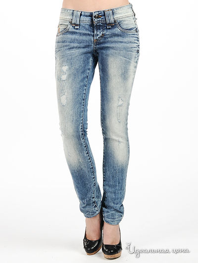Джинсы Мультибренд, цвет цвет голубой