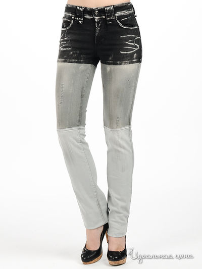 Джинсы Мультибренд, цвет цвет серый