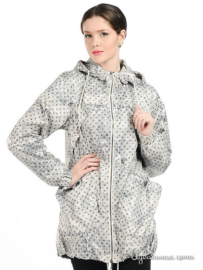 Плащ Мультибренд, цвет цвет светло-серый