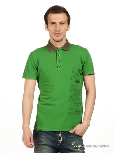 Поло Мультибренд, цвет цвет зеленый