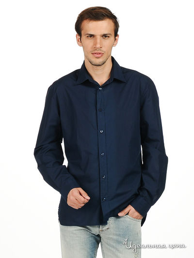 Рубашка Мультибренд, цвет цвет темно-синий