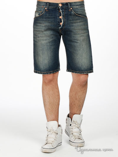 Шорты Мультибренд, цвет цвет синий