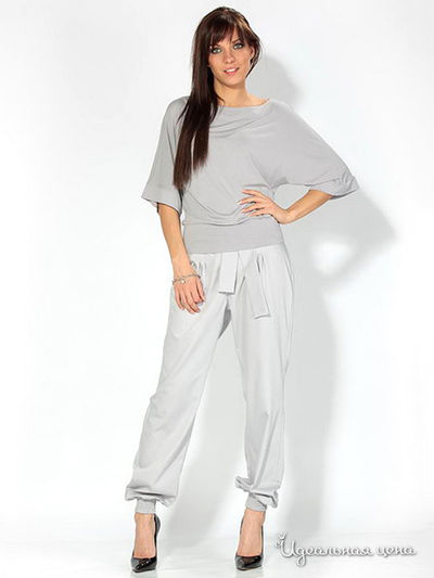 Блузка Remix, цвет цвет серый