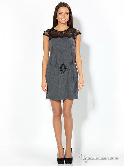 Платье Remix, цвет цвет серый