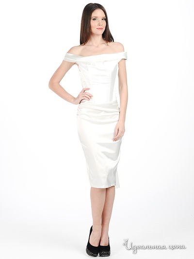 Платье Diva, цвет цвет белый