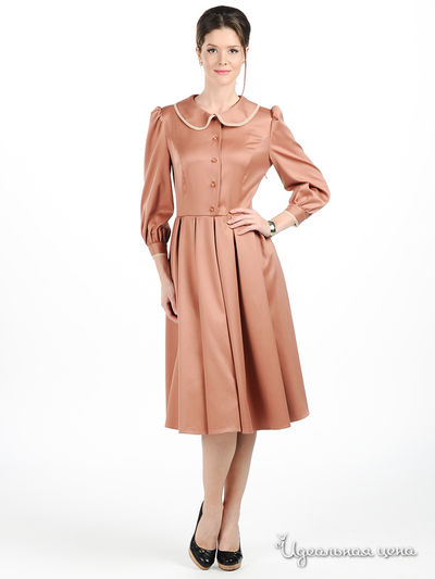 Платье Майская роза, цвет цвет коралловый