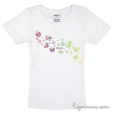 Футболка Absorba, цвет цвет белый