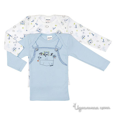 Футболка Absorba, цвет цвет голубой