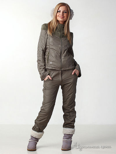 Брюки Modno, цвет цвет оливковый