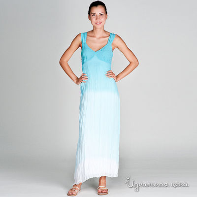 Платье Bandolera, цвет цвет белый / голубой