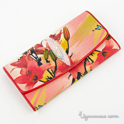 Кошелек BLQ, цвет принт цветы
