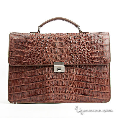 Портфель BLQ, цвет цвет коричневый