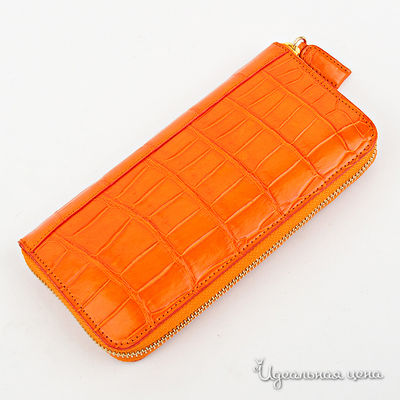 Портмоне BLQ, цвет цвет оранжевый