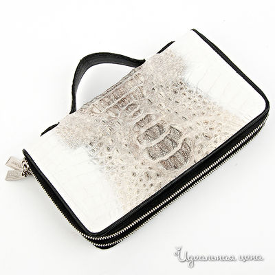 Портмоне BLQ, цвет цвет белый / серый