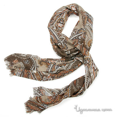 Шарф Renato Balestra, цвет цвет коричневый