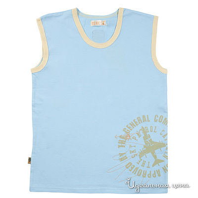 Майка Венейя, цвет цвет голубой / желтый