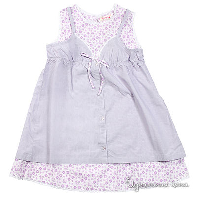 Сарафан Венейя, цвет цвет сиреневый / белый