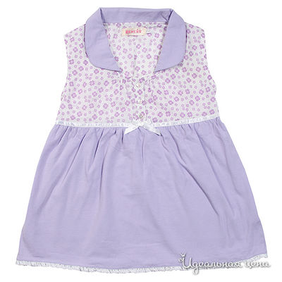 Блуза Венейя, цвет цвет сиреневый / белый