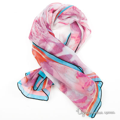 Платок Krizia, цвет цвет розовый / голубой