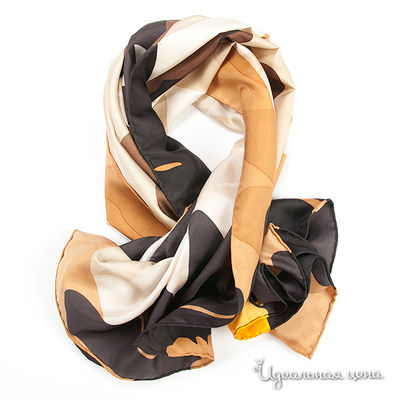 Платок Laura Biagiotti шарфы, цвет цвет черно-коричневый