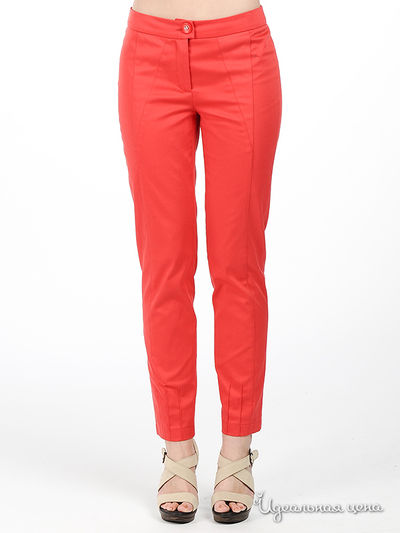 Брюки S.Zotova, цвет цвет красный