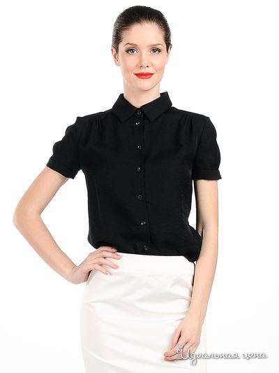 Блуза Quattro, цвет цвет черный