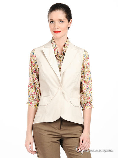 Жилет Quattro, цвет цвет светло-бежевый