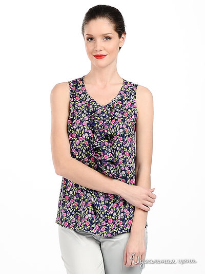 Блузка Anybody's Blonde, цвет цвет темно-синий