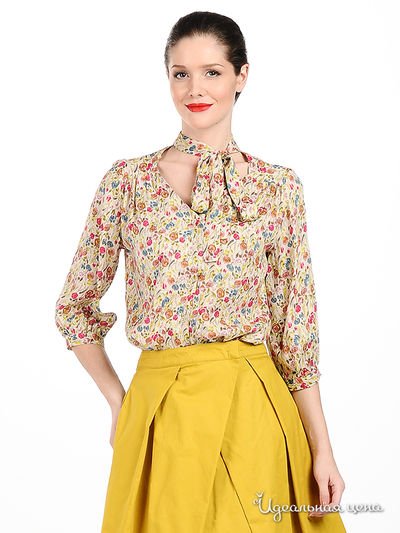 Блуза Anybody's Blonde, цвет цвет светло-бежевый