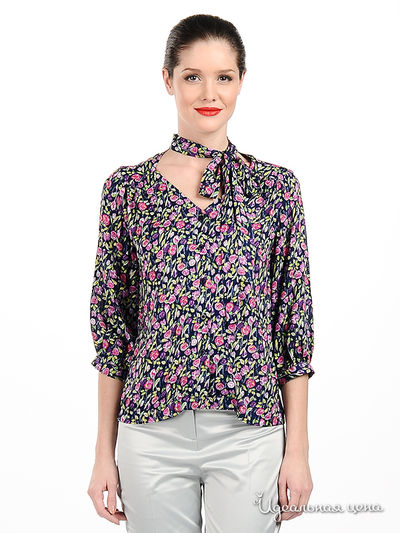 Блуза Anybody's Blonde, цвет цвет темно-синий