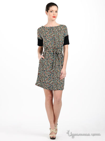 Платье Anybody's Blonde, цвет цвет черный / мультиколор