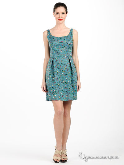 Платье Anybody's Blonde, цвет цвет бирюзовый