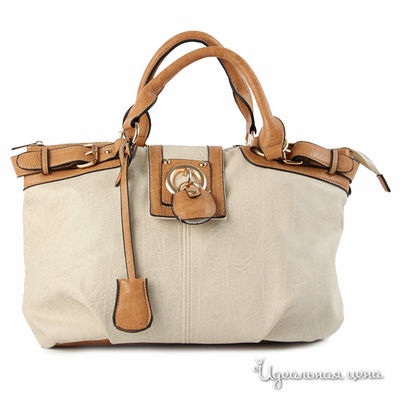 Сумка L.Credi, цвет цвет бежевый