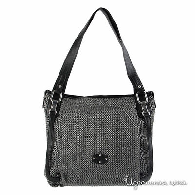 Сумка L.Credi, цвет цвет темно-серый