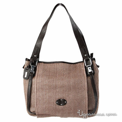 Сумка L.Credi, цвет цвет темно-серый