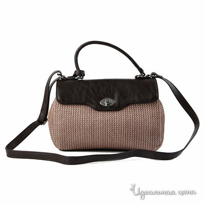 Сумка L.Credi, цвет цвет черный / серый