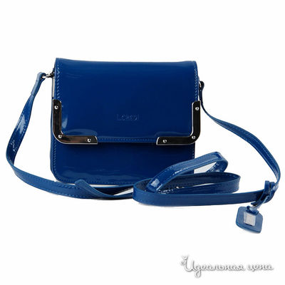 Сумка L.Credi, цвет цвет синий