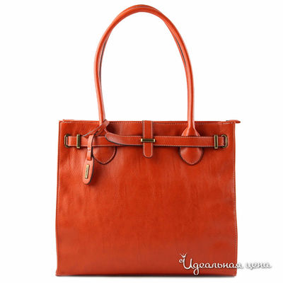 Сумка L.Credi, цвет цвет оранжевый