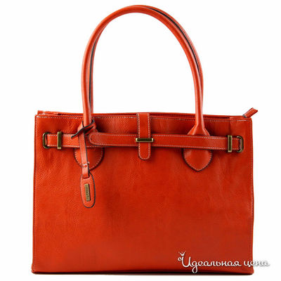 Сумка L.Credi, цвет цвет оранжевый