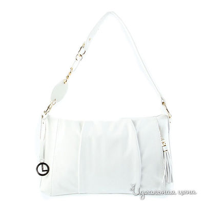 Сумка L.Credi, цвет цвет белый